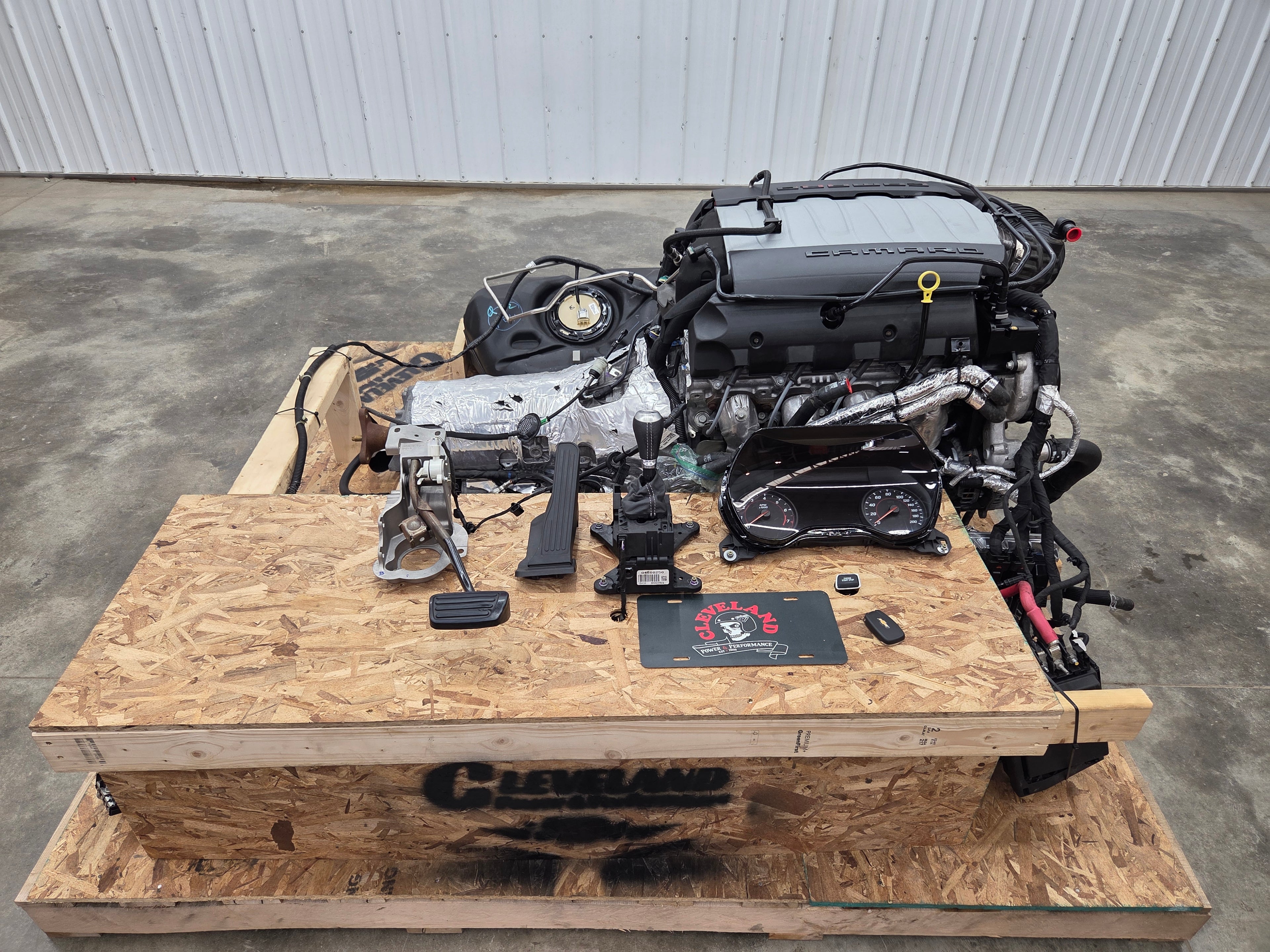 2023 Camaro SS 6.2L LT1 Engine 10 Speed Automatic Transmission Turn Key Pallet 20K MILES