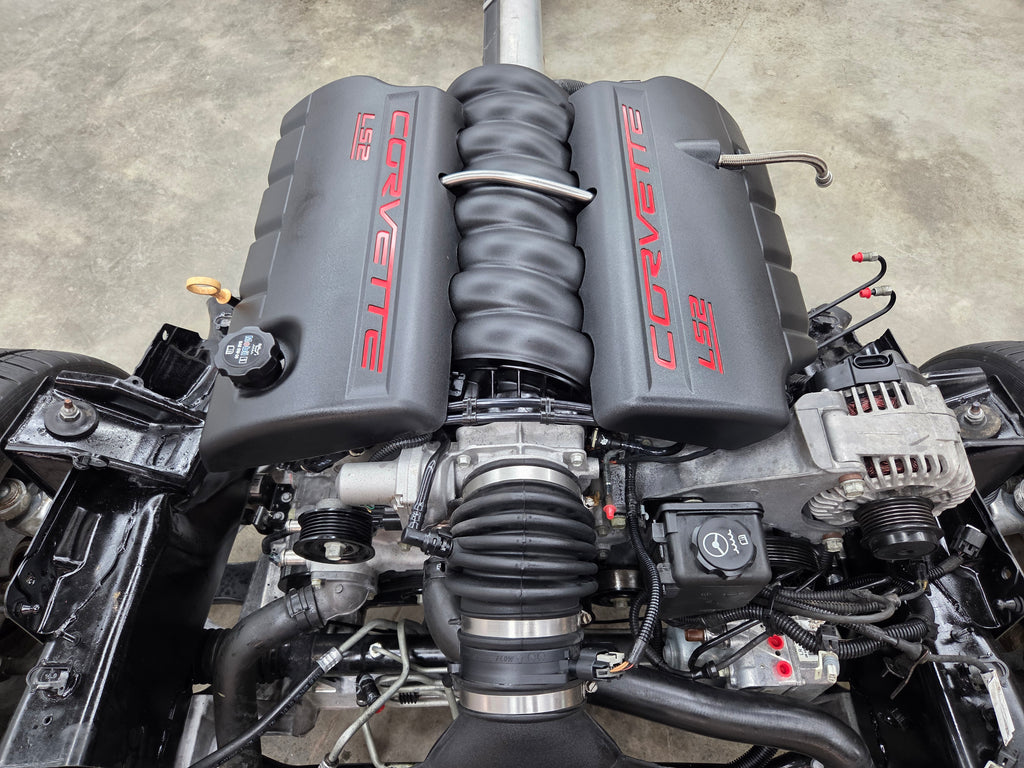 2007 C6 Corvette 6.0L LS2 Engine & 6 Speed Automatic Transmission Complete Rolling Chassis 45K
