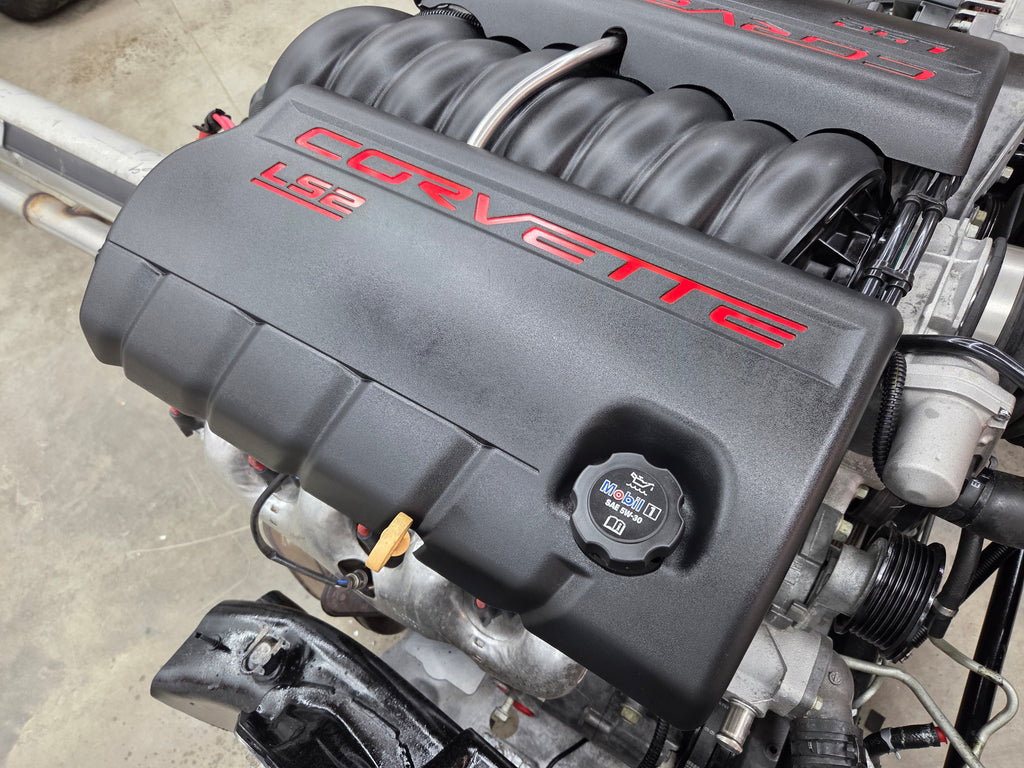 2007 C6 Corvette 6.0L LS2 Engine & 6 Speed Automatic Transmission Complete Rolling Chassis 45K