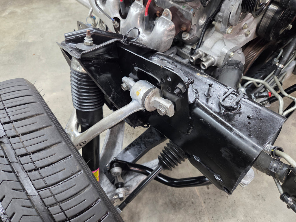2007 C6 Corvette 6.0L LS2 Engine & 6 Speed Automatic Transmission Complete Rolling Chassis 45K
