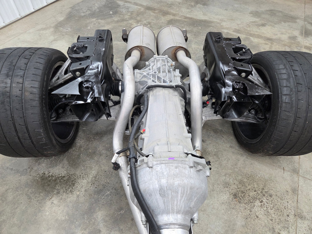 2007 C6 Corvette 6.0L LS2 Engine & 6 Speed Automatic Transmission Complete Rolling Chassis 45K