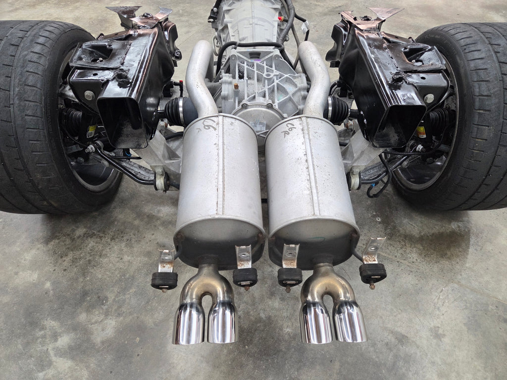 2007 C6 Corvette 6.0L LS2 Engine & 6 Speed Automatic Transmission Complete Rolling Chassis 45K