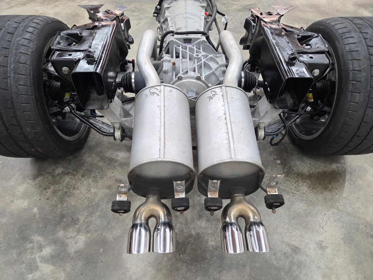 2007 C6 Corvette 6.0L LS2 Engine & 6 Speed Automatic Transmission Complete Rolling Chassis 45K
