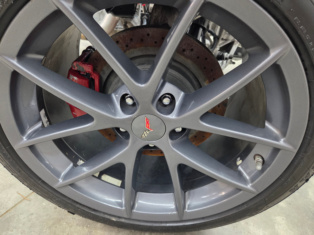 2007 C6 Corvette 6.0L LS2 Engine & 6 Speed Automatic Transmission Complete Rolling Chassis 45K