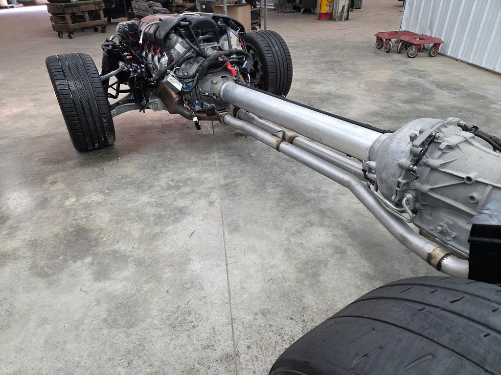 2007 C6 Corvette 6.0L LS2 Engine & 6 Speed Automatic Transmission Complete Rolling Chassis 45K