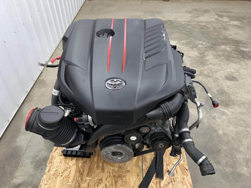 2021 Toyota Supra GR 3.0L B58 TURBOCHARGED Inline-Six Engine & 8 Speed Automatic Transmission Dropout 42K